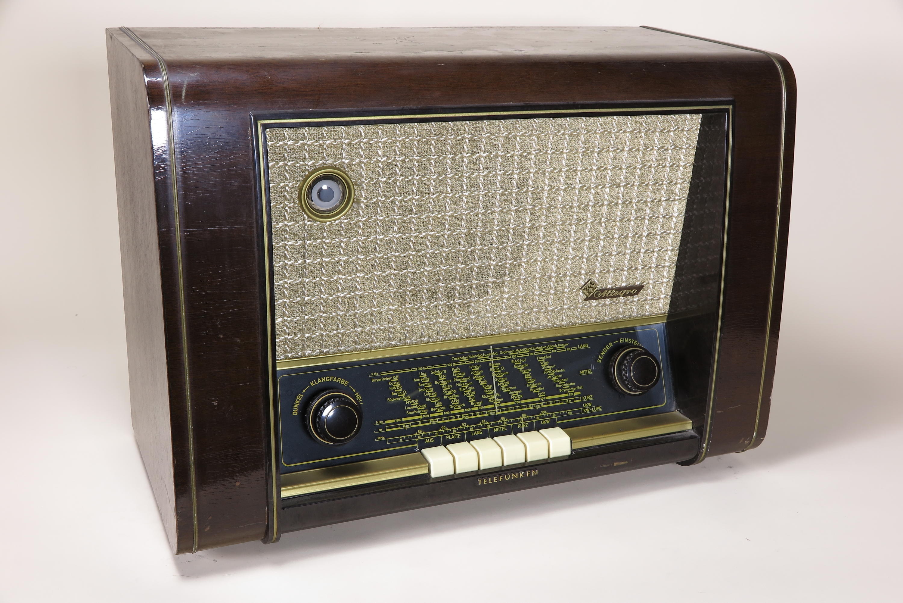 Radio Telefunken Allegro (Deutsches Technikmuseum CC BY)