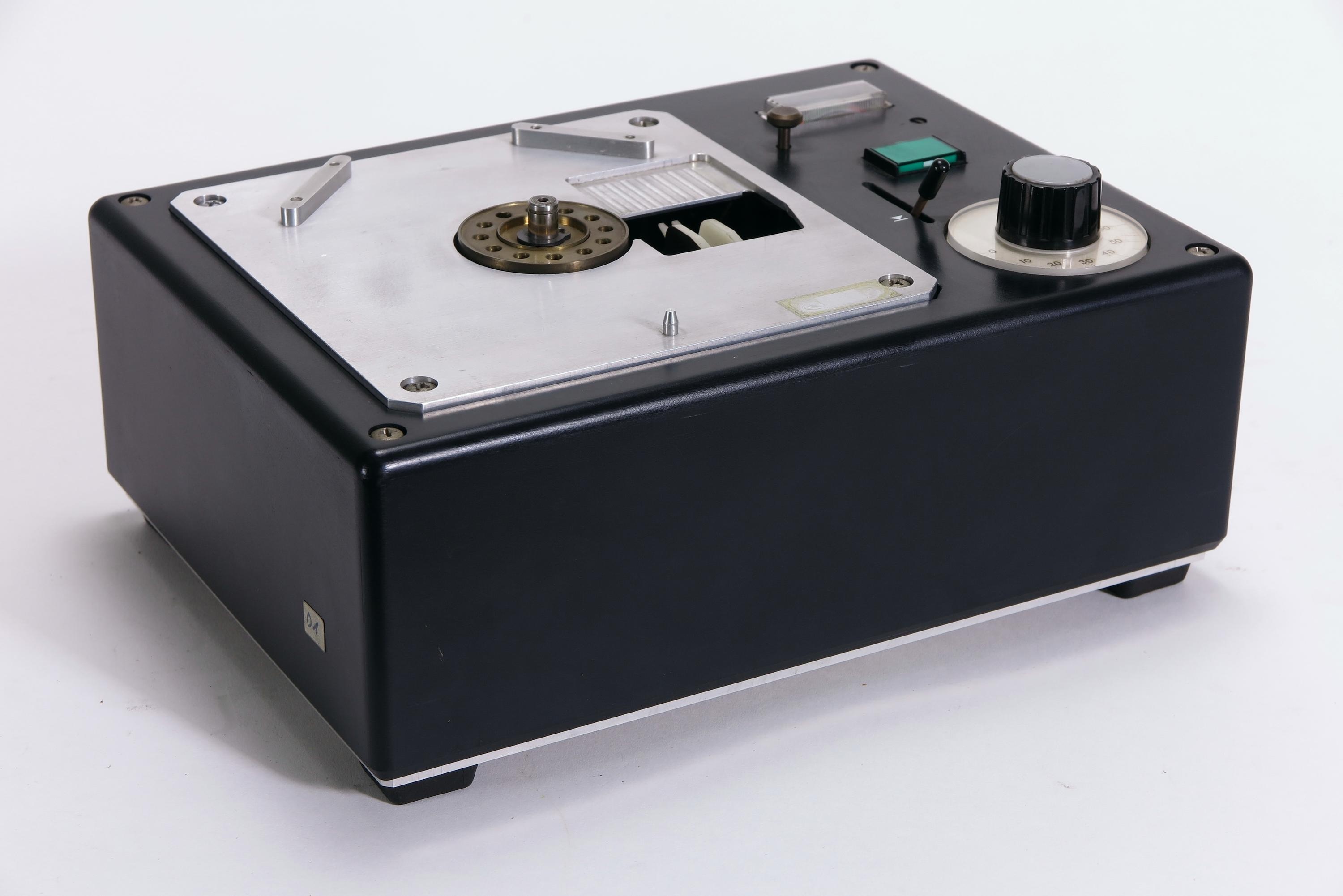 Mini-Disk-Plattenspieler, Prototyp, Telefunken (Deutsches Technikmuseum CC BY)