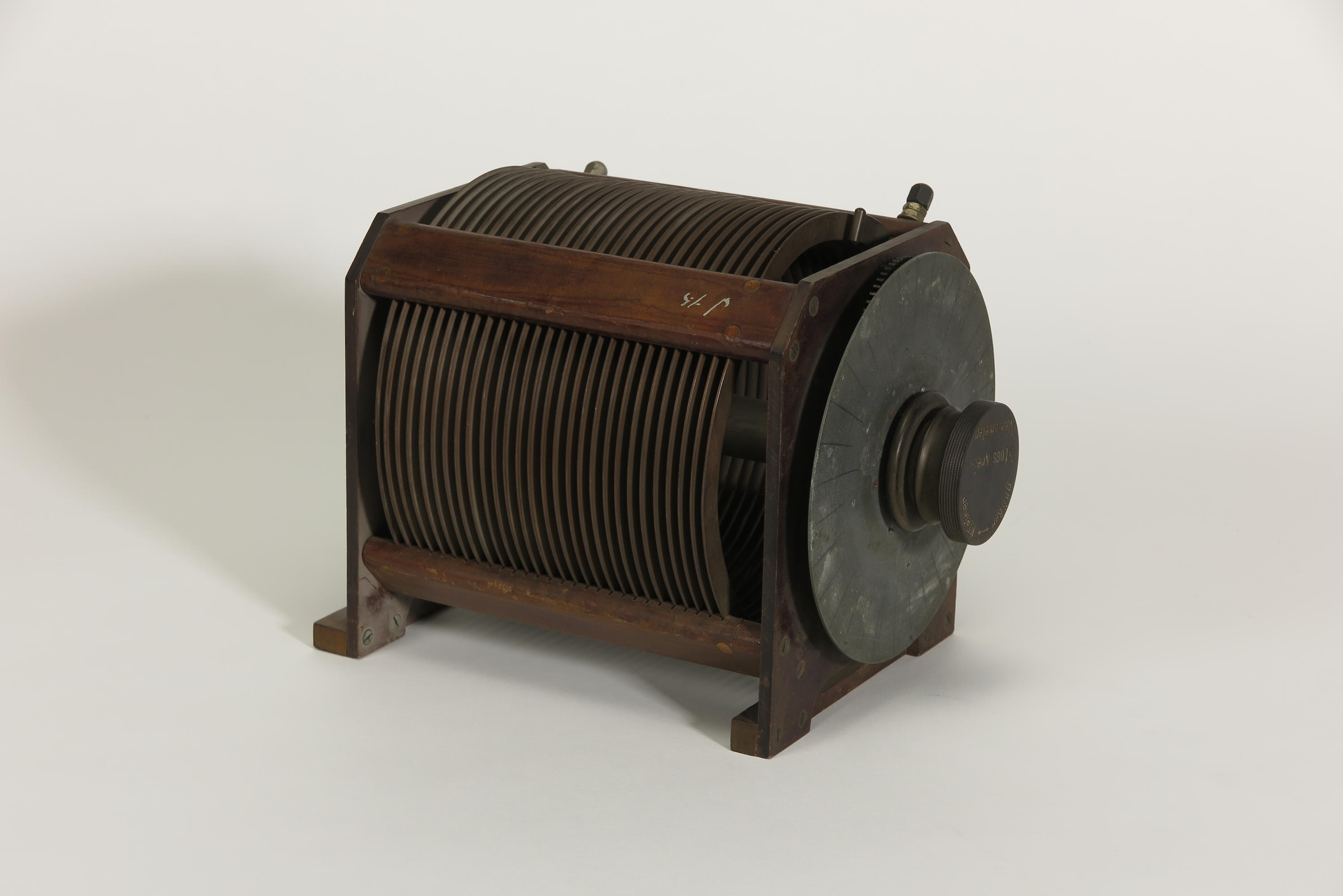 Stoßkreis-Variometer für Telefunken-Sender (Deutsches Technikmuseum CC BY)