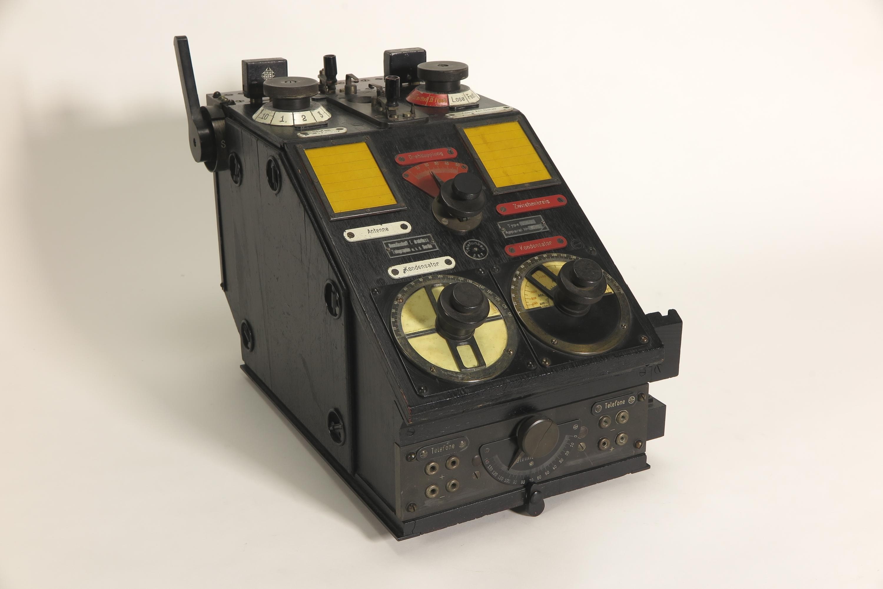 Primär-Sekundär-Detektorempfänger Telefunken E85c (Deutsches Technikmuseum CC BY)