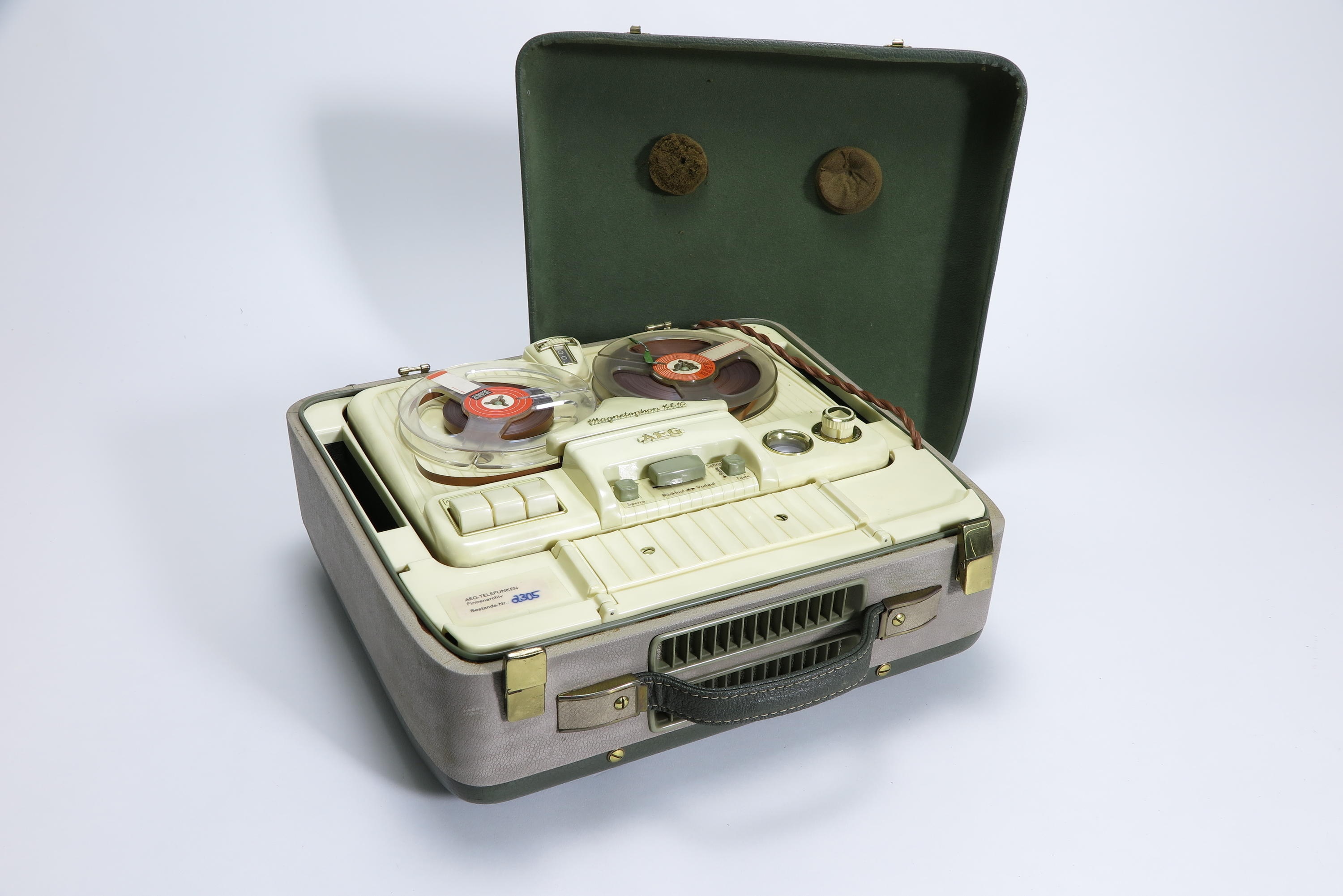 Tonbandgerät AEG Magnetophon KL 65KX (Deutsches Technikmuseum CC BY)