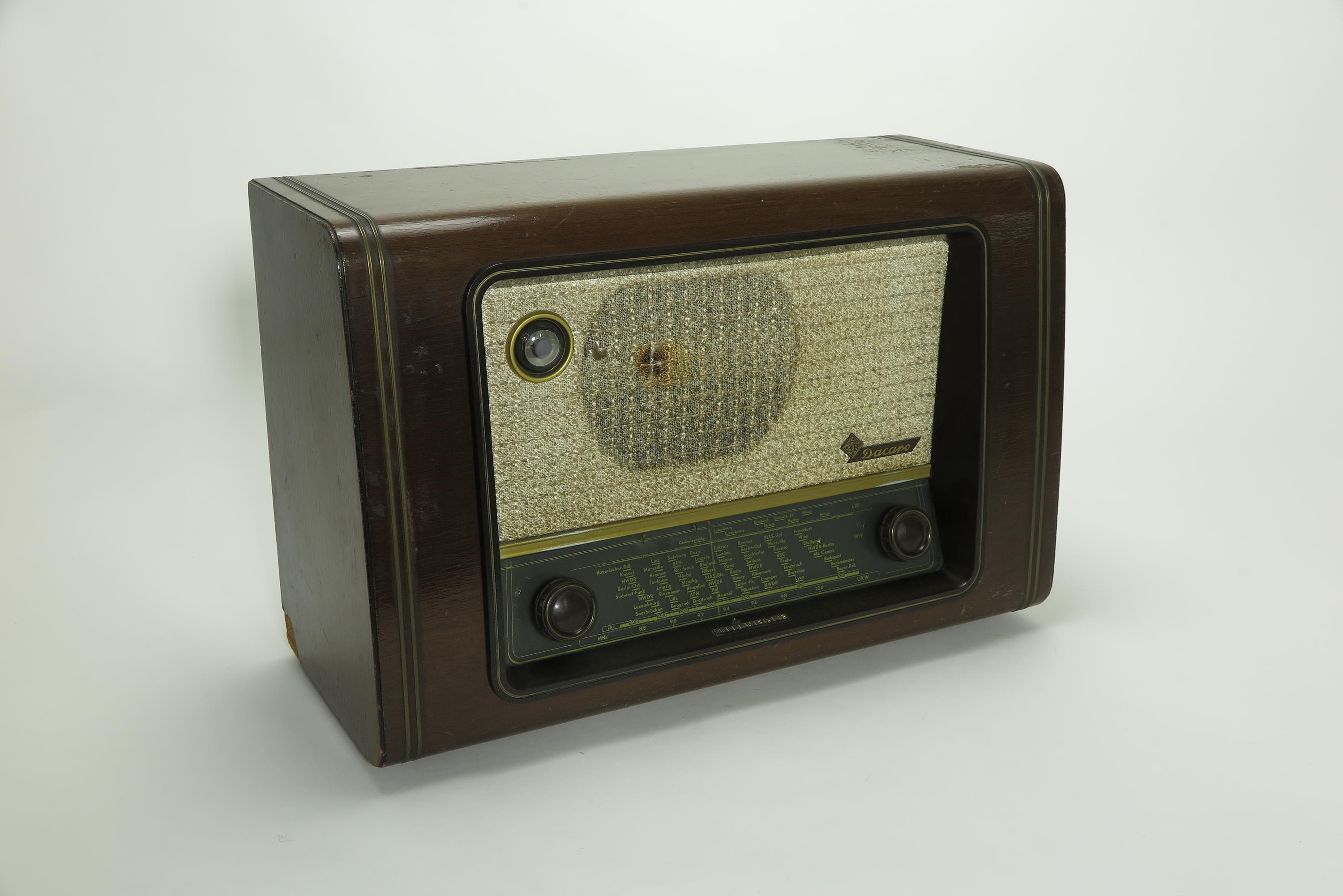 Radio Telefunken Dacapo 1952 (Deutsches Technikmuseum CC BY)