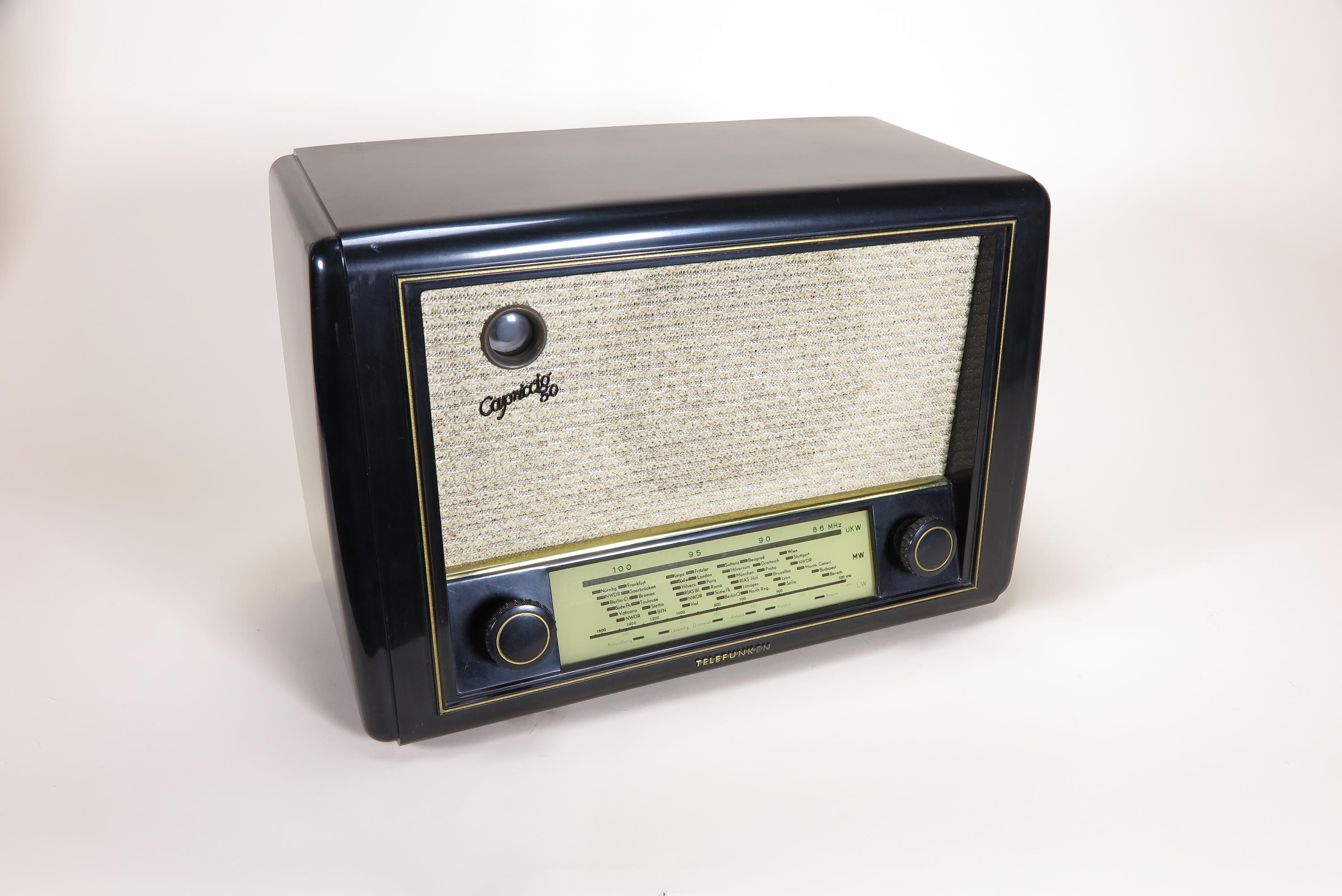 Radio Telefunken Capriccio 50GW (Deutsches Technikmuseum CC BY)