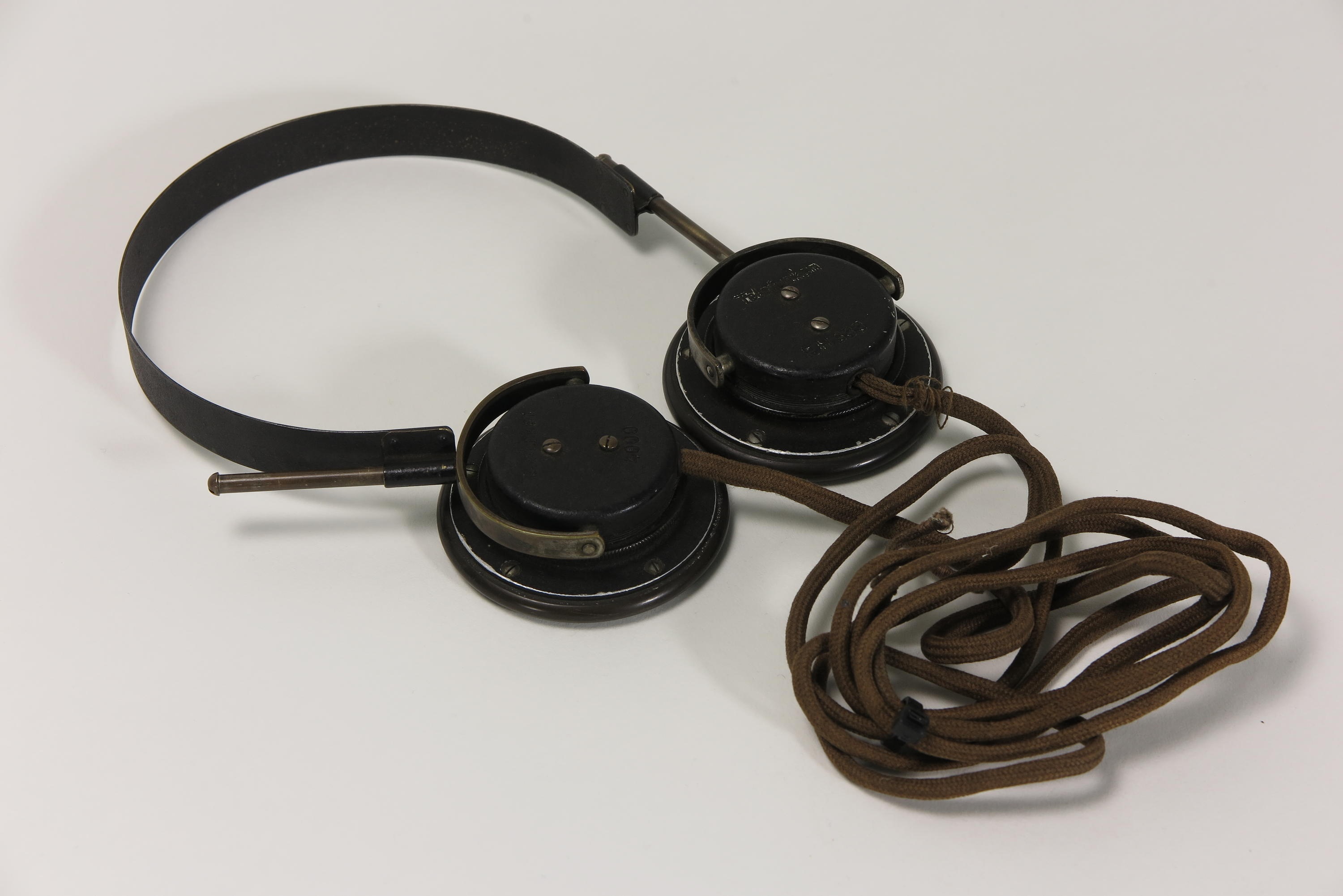Zubehör zu Detektorempfänger Telefunken Telefunkon A, Kopfhörer (Deutsches Technikmuseum CC BY)