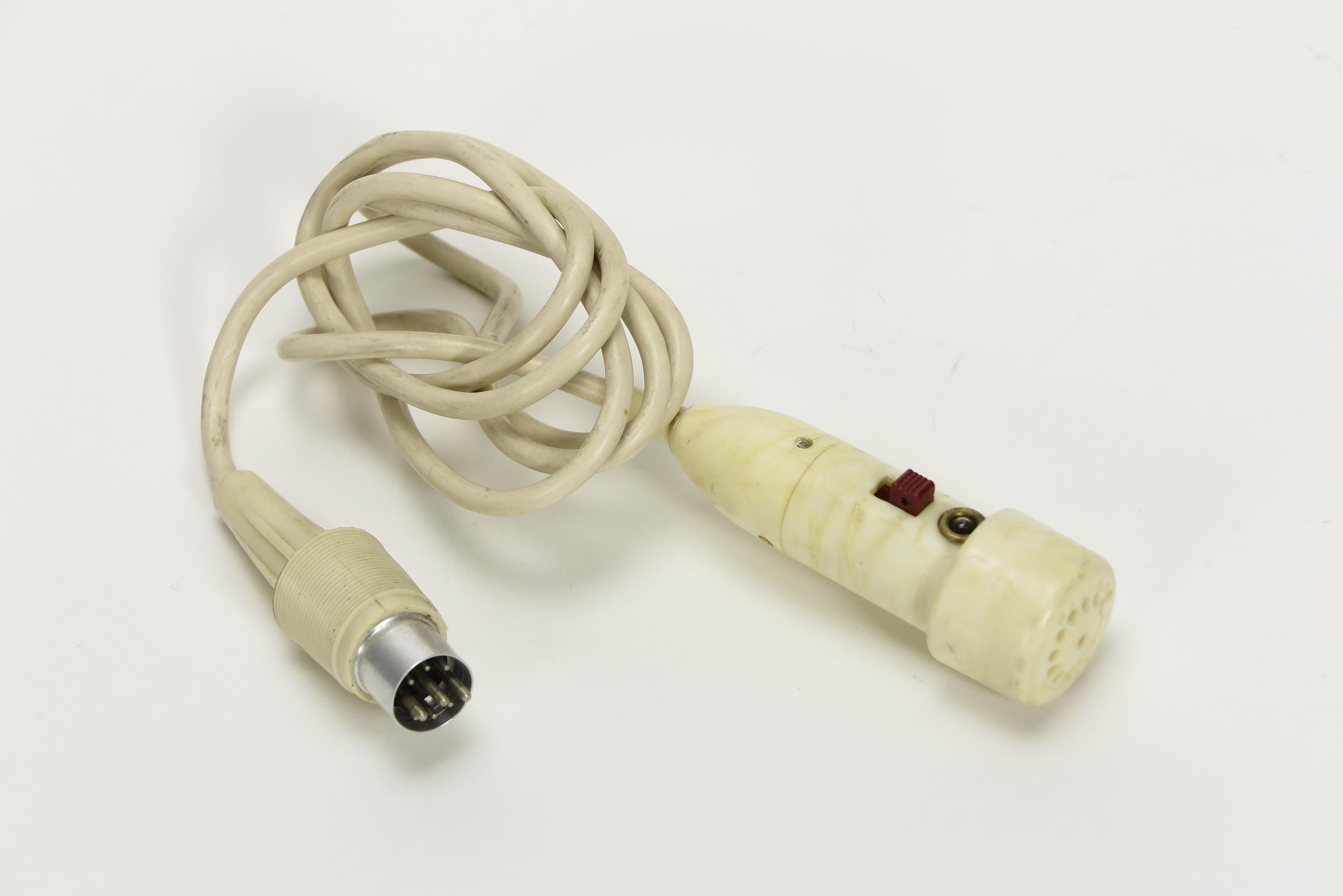 Zubehör zu Protona Minifon, Spezial-Flugzeug-Mikrofon (Deutsches Technikmuseum CC BY)