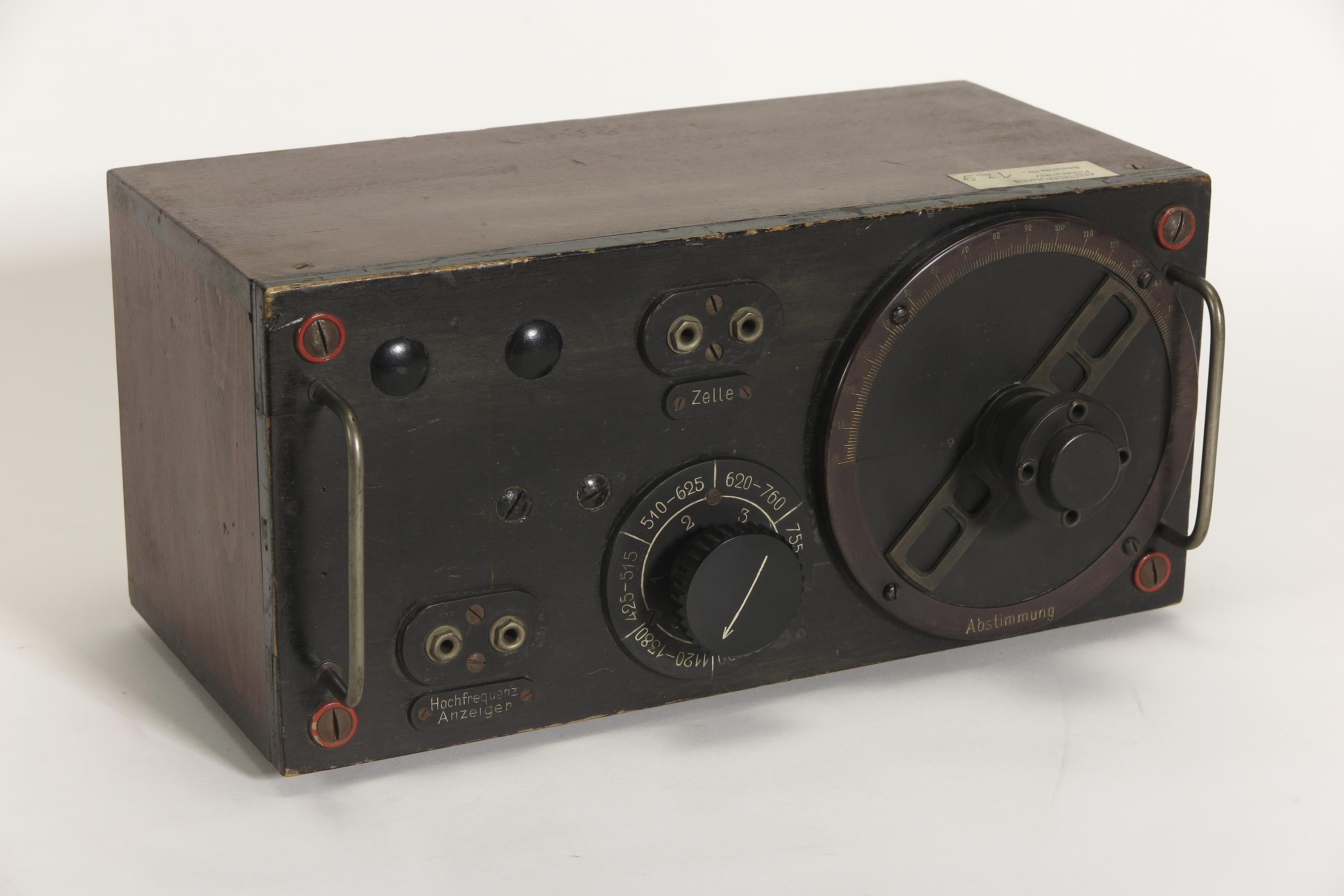 Wellenmesser Telefunken K.W 83a (Deutsches Technikmuseum CC BY)