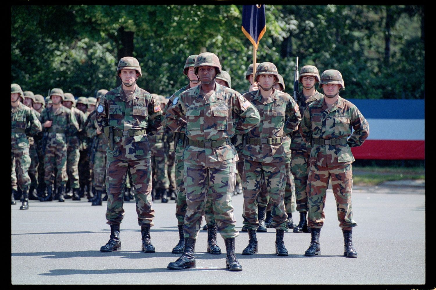 Fotografie: 4th of July Parade der U.S. Army Berlin Brigade in Berlin-Lichterfelde (AlliiertenMuseum/U.S. Army Photograph Public Domain Mark)