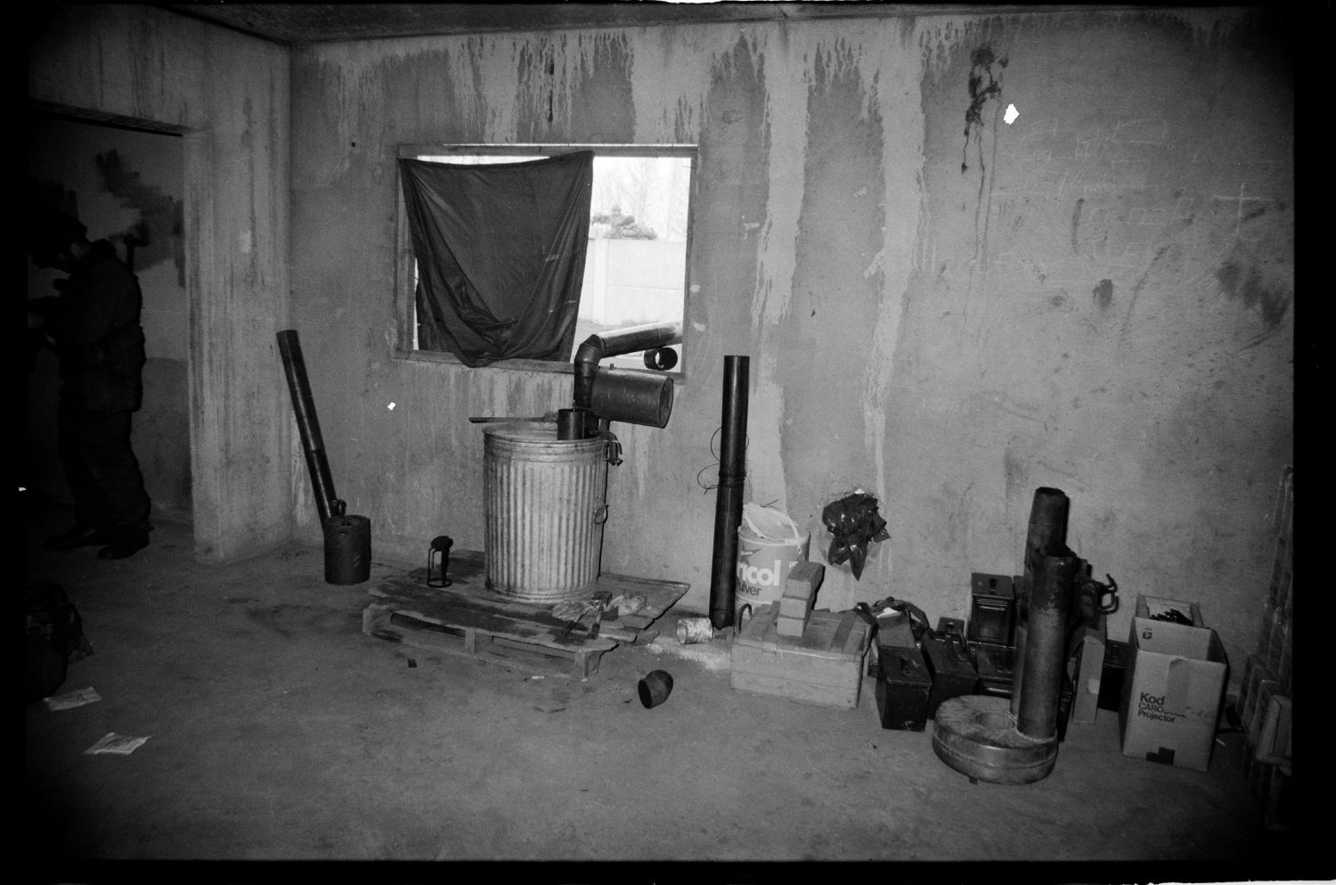 S/wFotografie ARTEP Truppenübung der U.S. Army Berlin Brigade in