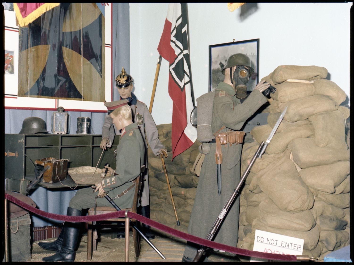 Fotografie: McNair Museum in den McNair Barracks in Berlin-Lichterfelde (AlliiertenMuseum/U.S. Army Photograph Public Domain Mark)