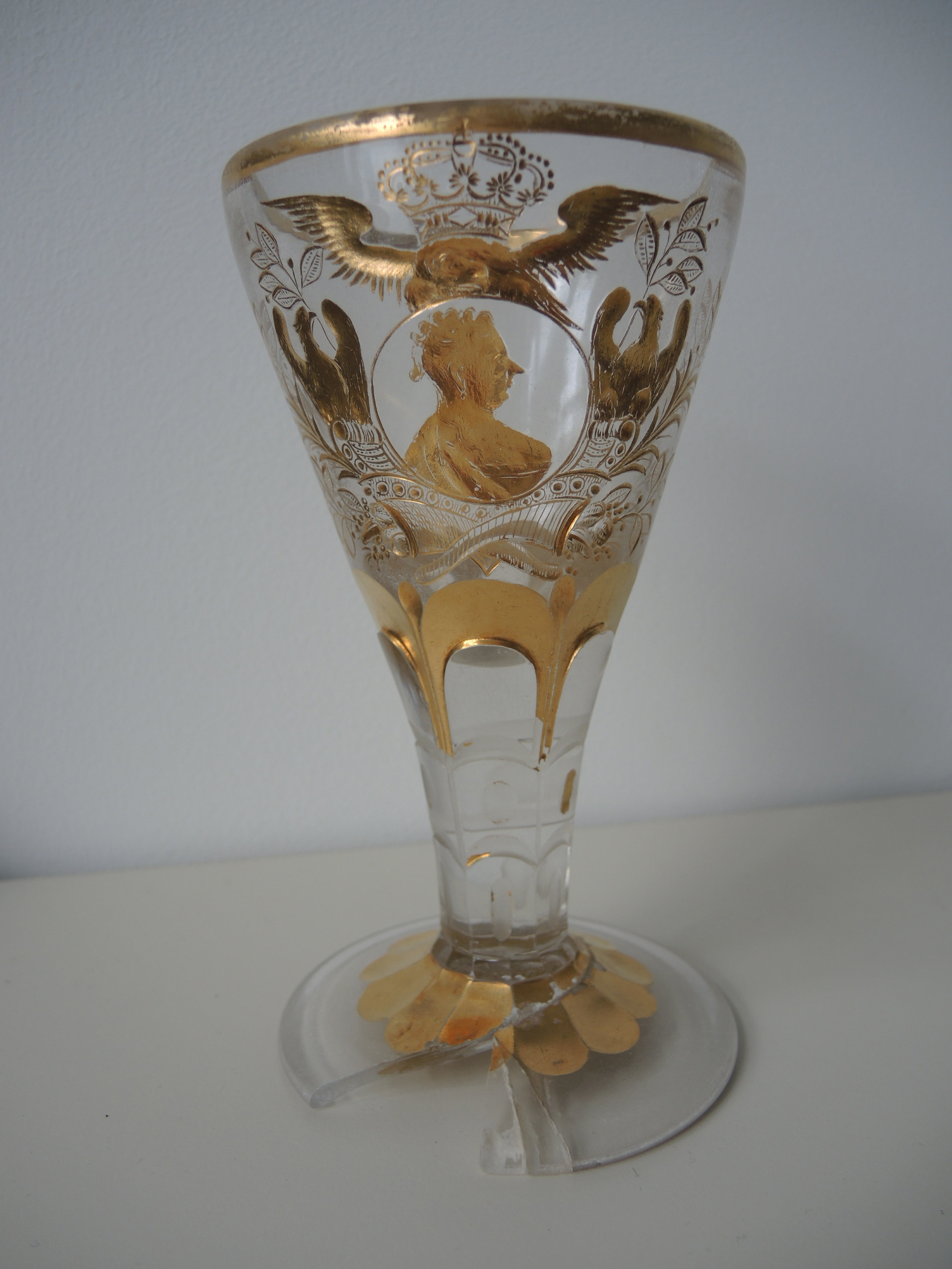 Pokal mit Porträt von Königin Sophie Dorothea (Stiftung Stadtmuseum Berlin CC BY-NC-ND)
