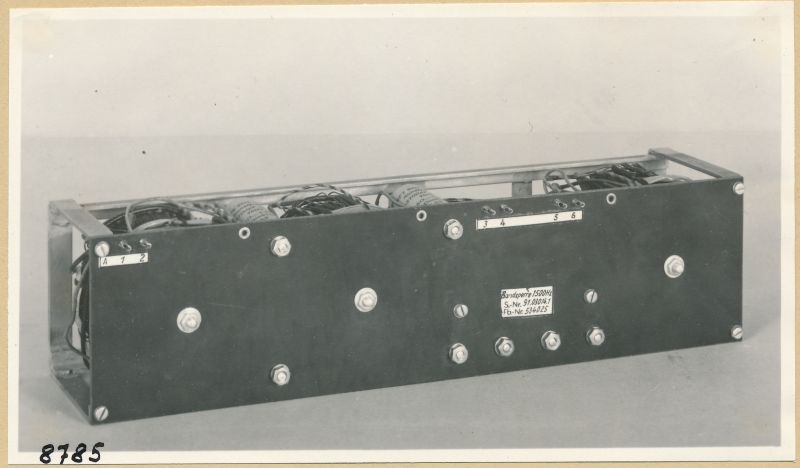 Einlagerungstelegrafie-Gerät; Foto 1953 (www.industriesalon.de CC BY-SA)