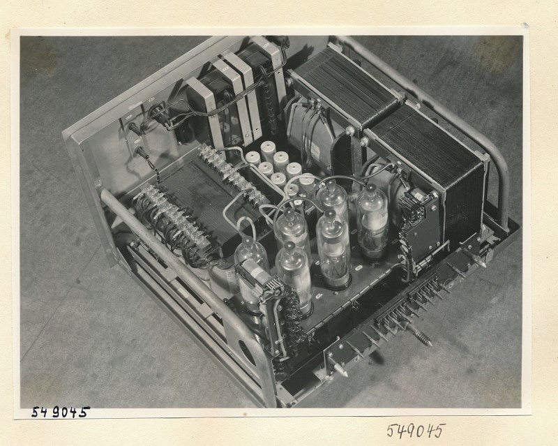 Fernsehsender Bild und Ton, Einschub 1, Rückseite, Foto 1954 (www.industriesalon.de CC BY-SA)