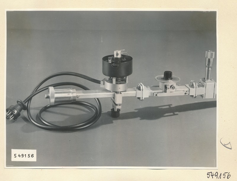 Detektor-Messeinrichtung Typ Nr. 06.89001.1, Brücke, Teilansicht, Foto 1954 (www.industriesalon.de CC BY-SA)