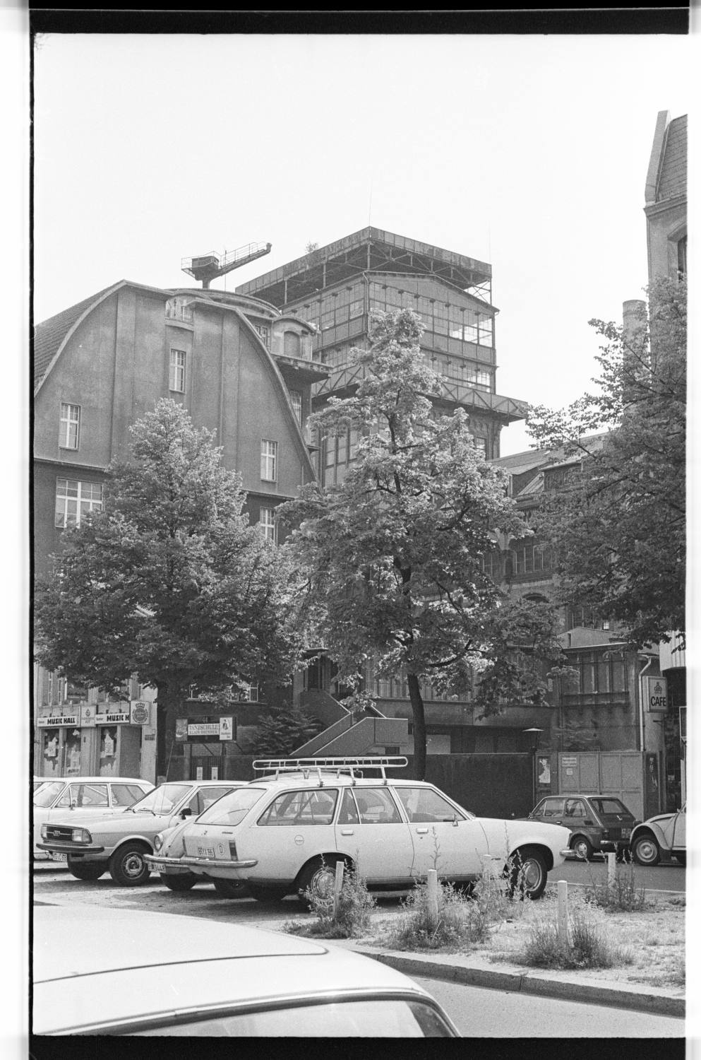 Kleinbildnegative: Fabrikgebäude, Goerz-Werke, Rheinstr. 44-46, 1978 (Museen Tempelhof-Schöneberg/Jürgen Henschel RR-F)