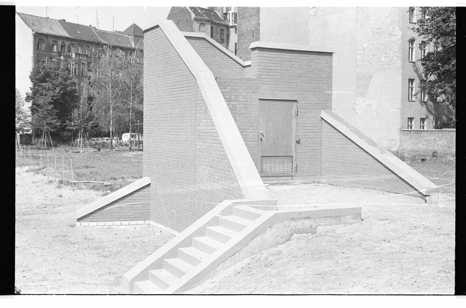Kleinbildnegative: Freifläche, Vorbergstraße, 1978 (Museen Tempelhof-Schöneberg/Jürgen Henschel RR-F)