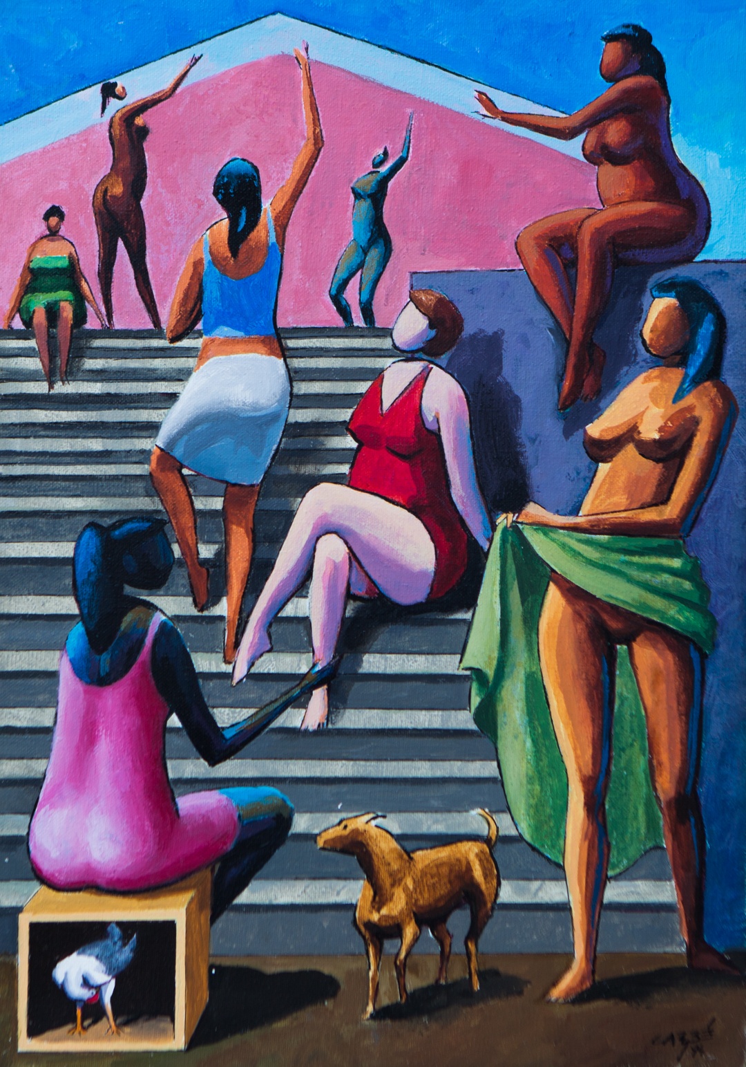 Mulheres na Escadarias (CMMECPC CC BY-NC-SA)