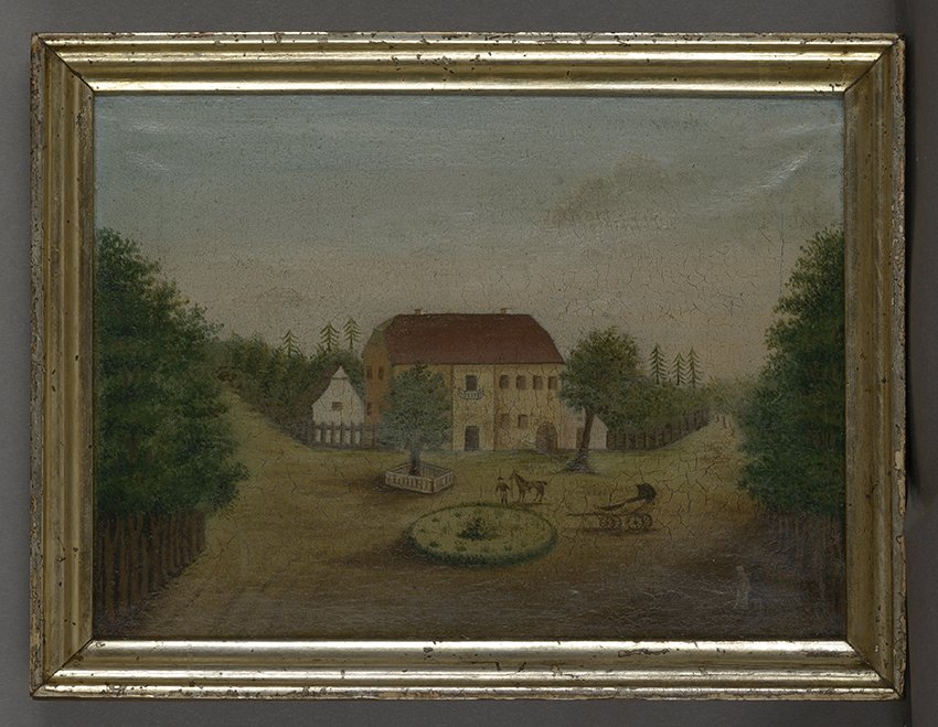 Brandenburger Maler: Der Neue Krug bei Brandenburg (Havel), 1810 (Stadtmuseum Brandenburg an der Havel Public Domain Mark)