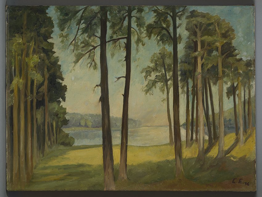 Ehrhardt, Curt: Märkischer See, 1936 (Stadtmuseum Brandenburg an der Havel Public Domain Mark)