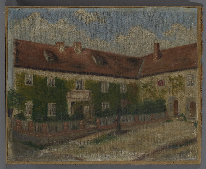 Neßler, Else: Zisterzienserinnenkloster Ziesar, um 1900 (Stadtmuseum Brandenburg an der Havel Public Domain Mark)