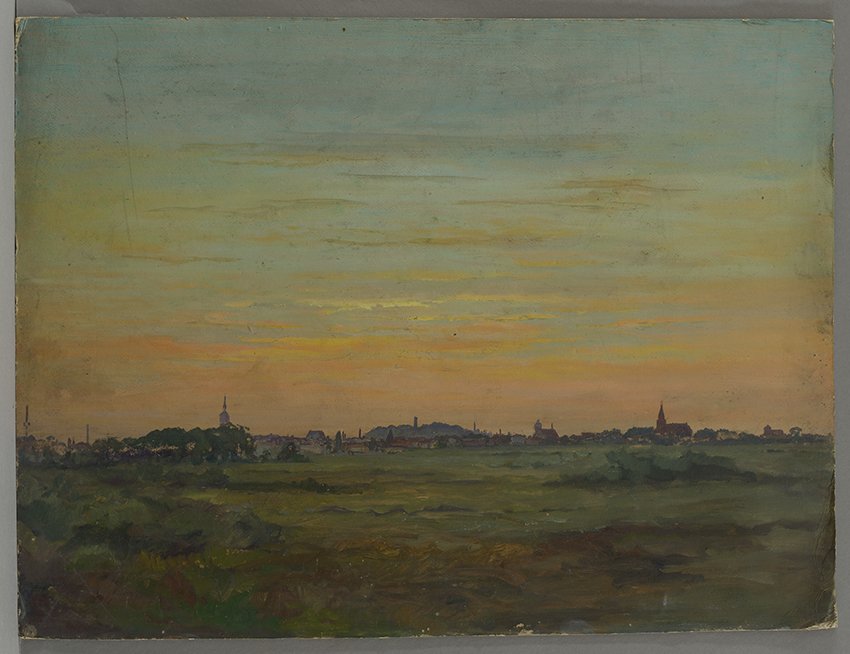 Unbekannt: Panorama von Brandenburg an der Havel (Stadtmuseum Brandenburg an der Havel Public Domain Mark)