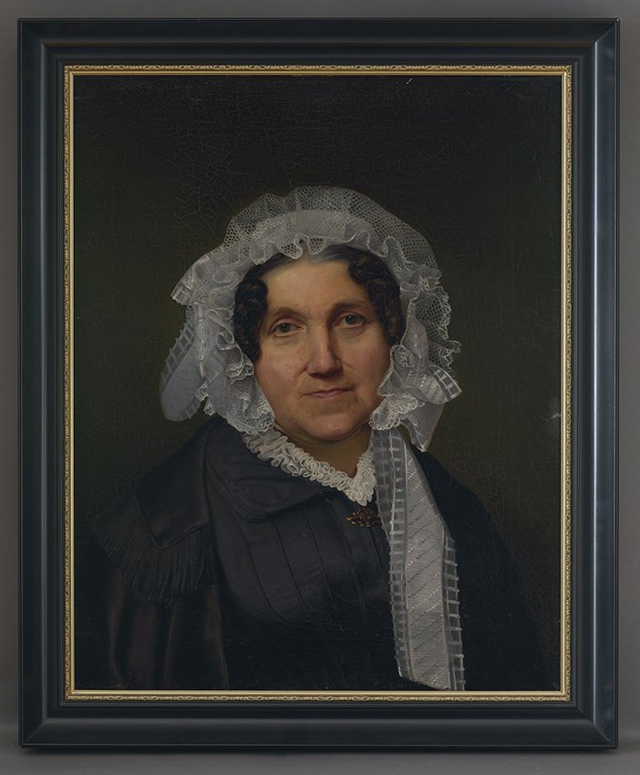 Metz, Gustav: Bildnis der Mutter, 1839 (Stadtmuseum Brandenburg an der Havel Public Domain Mark)