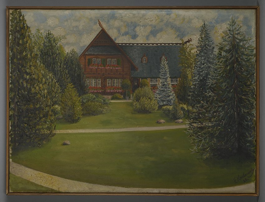 Koslowsky, F.: Haus an der Planebrücke (Villa Patz), 1922 (Stadtmuseum Brandenburg an der Havel Public Domain Mark)