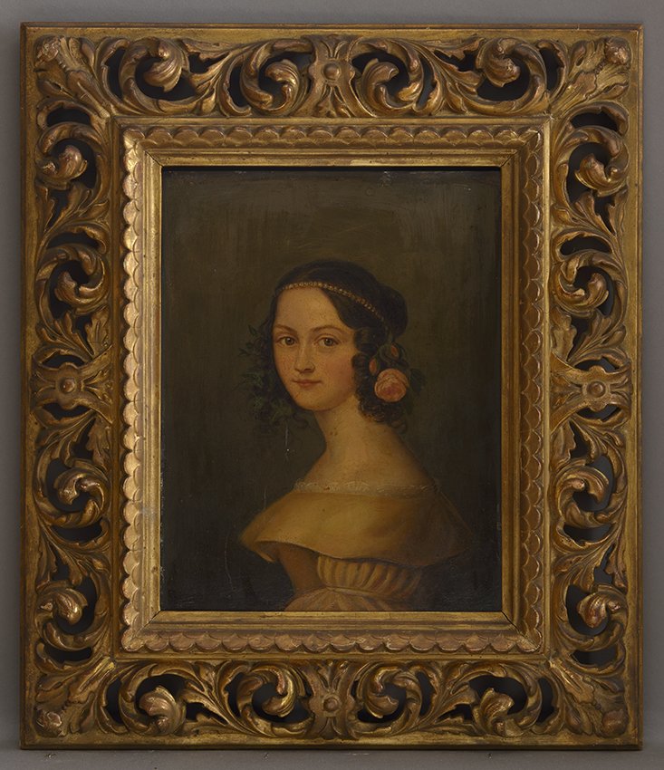 Bardua, Caroline: Henriette von Schlieben, um 1840 (Stadtmuseum Brandenburg an der Havel Public Domain Mark)