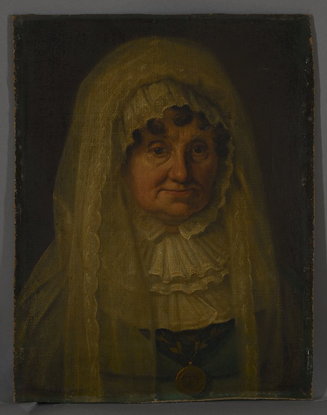 Unbekannt: Alte Dame, um 1790 (Stadtmuseum Brandenburg an der Havel Public Domain Mark)