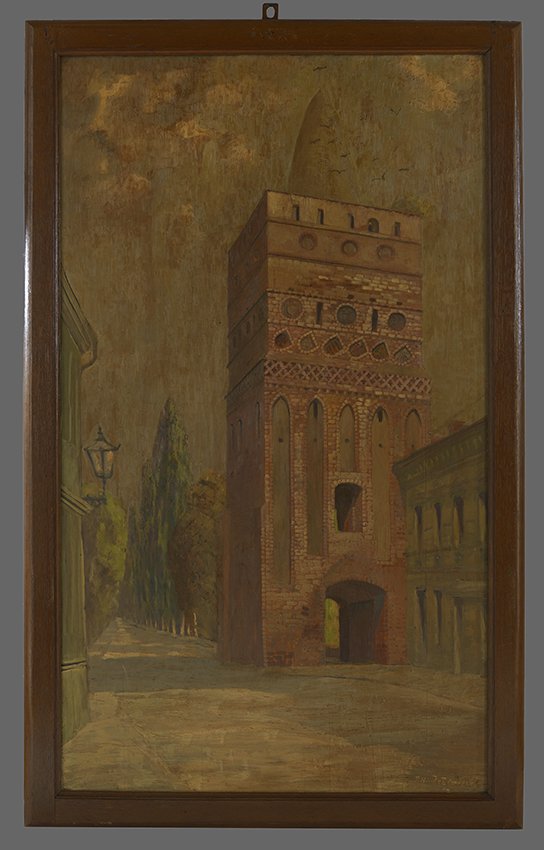 Hildebrandt, Paul: Rathenower Torturm (I), 1917 (Stadtmuseum Brandenburg an der Havel Public Domain Mark)