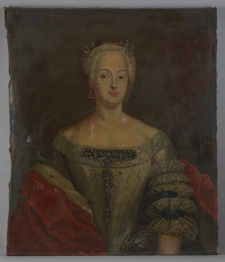 Pesne, Antoine (Umkreis): Elisabeth Christine, Königin von Preußen um 1740 (Stadtmuseum Brandenburg an der Havel Public Domain Mark)