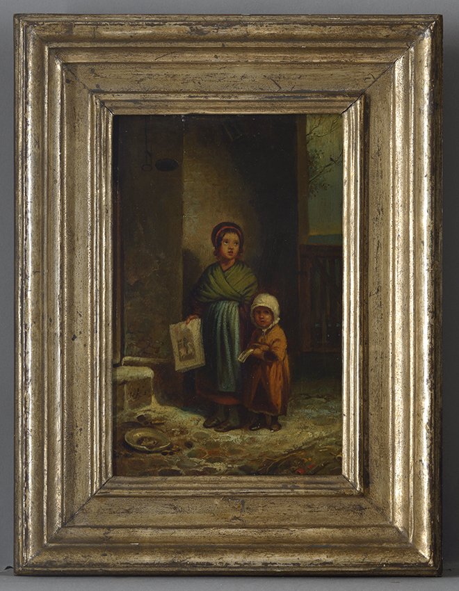 Hosemann, Theodor: Bettelkinder, 1845 (Stadtmuseum Brandenburg an der Havel Public Domain Mark)