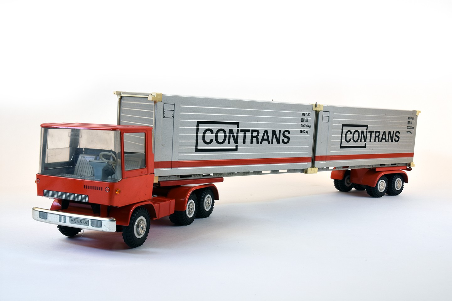 Sattelauflieger Doppel-Container "Contrans" (Stadtmuseum Brandenburg an der Havel - Frey-Haus CC BY-NC-SA)