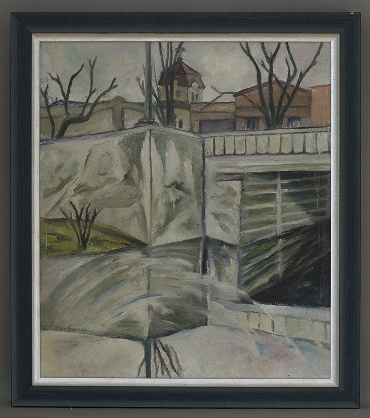 Ehrhardt, Curt: Kanalbrücke in Brandenburg (Havel), 1950er Jahre (Stadtmuseum Brandenburg an der Havel Public Domain Mark)