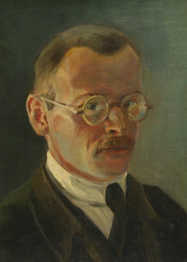 Garski, Walter: Selbstbildnis, 1917 (Stadtmuseum Brandenburg an der Havel Public Domain Mark)