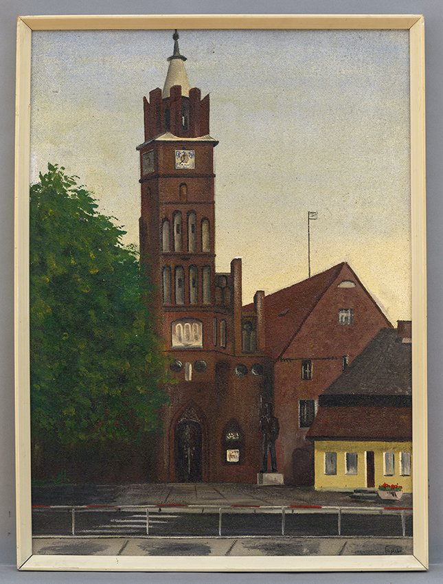 Gorliko (?): Das Altstädtische Rathaus, 1970er Jahre (Stadtmuseum Brandenburg an der Havel Public Domain Mark)