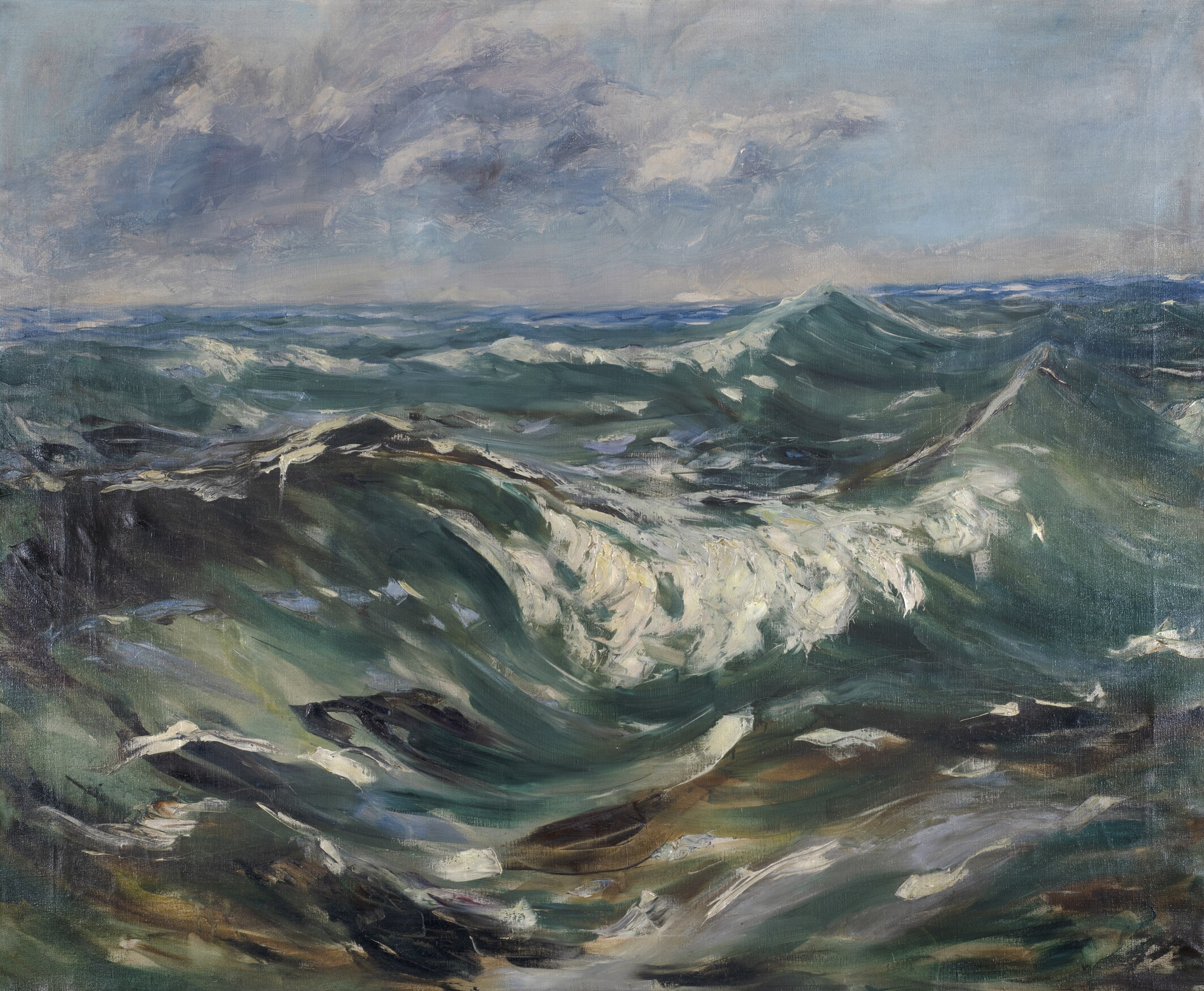 Welle - tobende Meereswogen im Sturm (Potsdam Museum - Forum für Kunst und Geschichte CC BY-NC-SA)