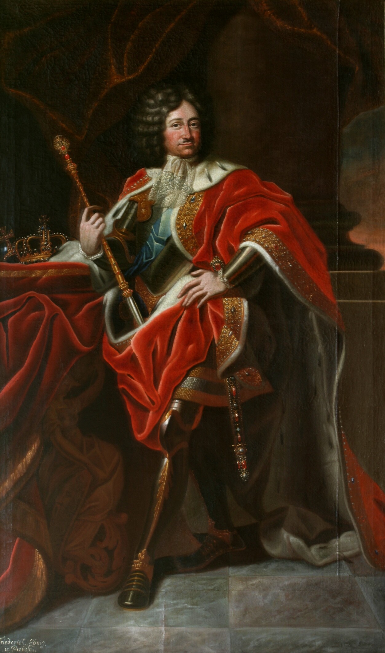 Porträt König Friedrich I. in Preußen (Potsdam Museum - Forum für Kunst und Geschichte CC BY-NC-SA)