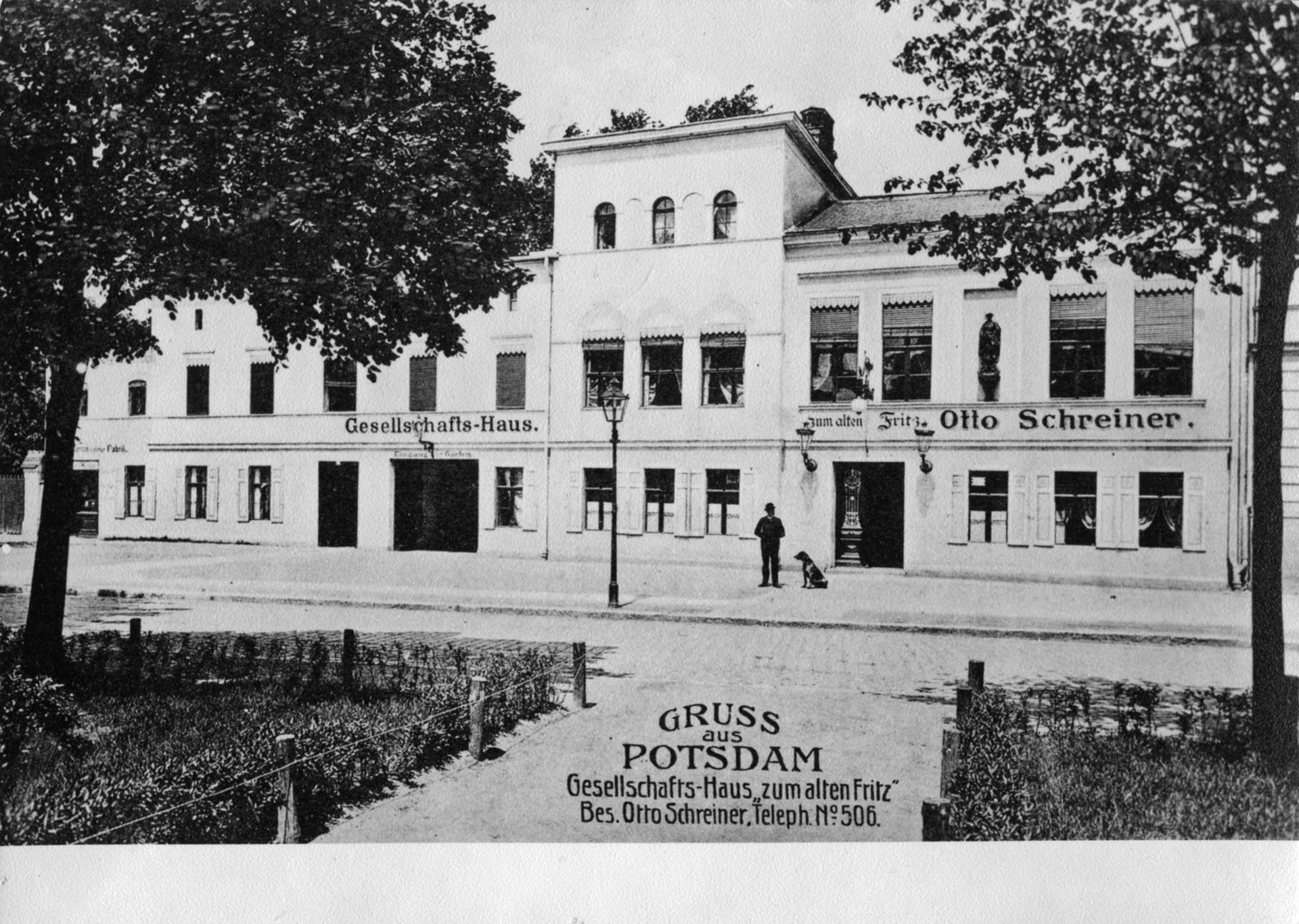 Potsdam, Gesellschaftshaus "Zum alten Fritz" (Potsdam Museum - Forum für Kunst und Geschichte CC BY-NC-SA)