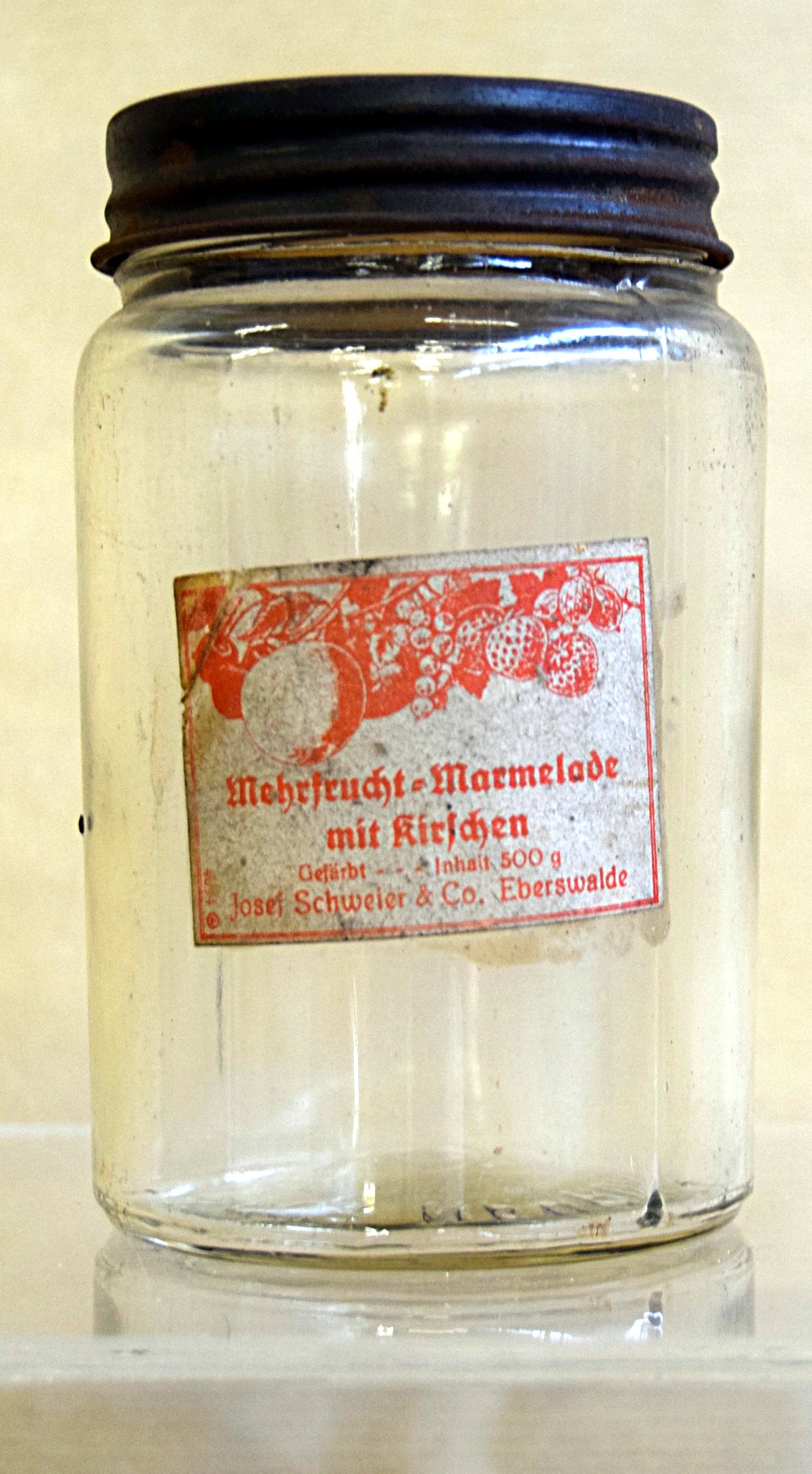 Marmeladenglas (Museum Eberswalde CC BY-NC-ND)