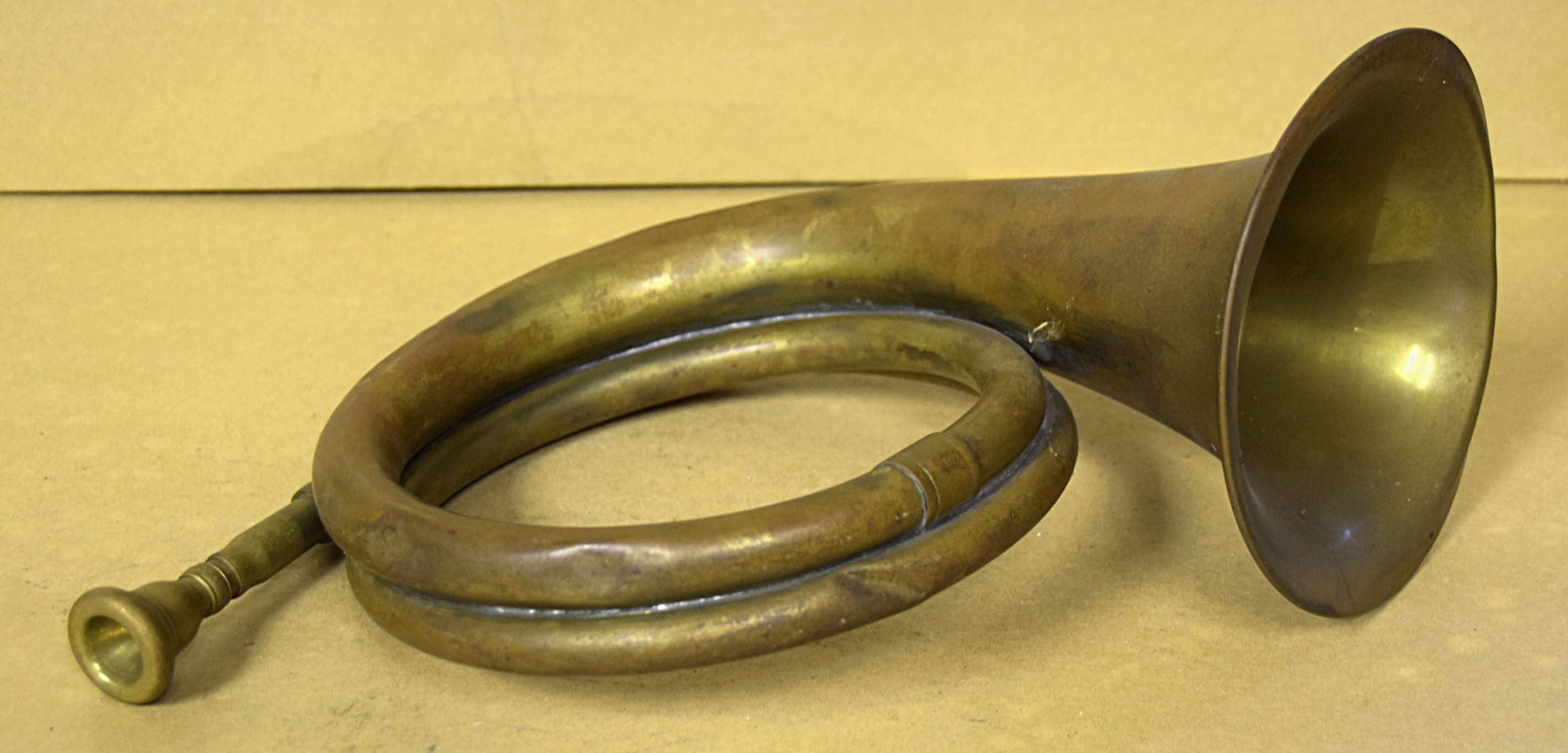 Signal-Horn mit Mundstück (Museum Eberswalde CC BY-NC-ND)