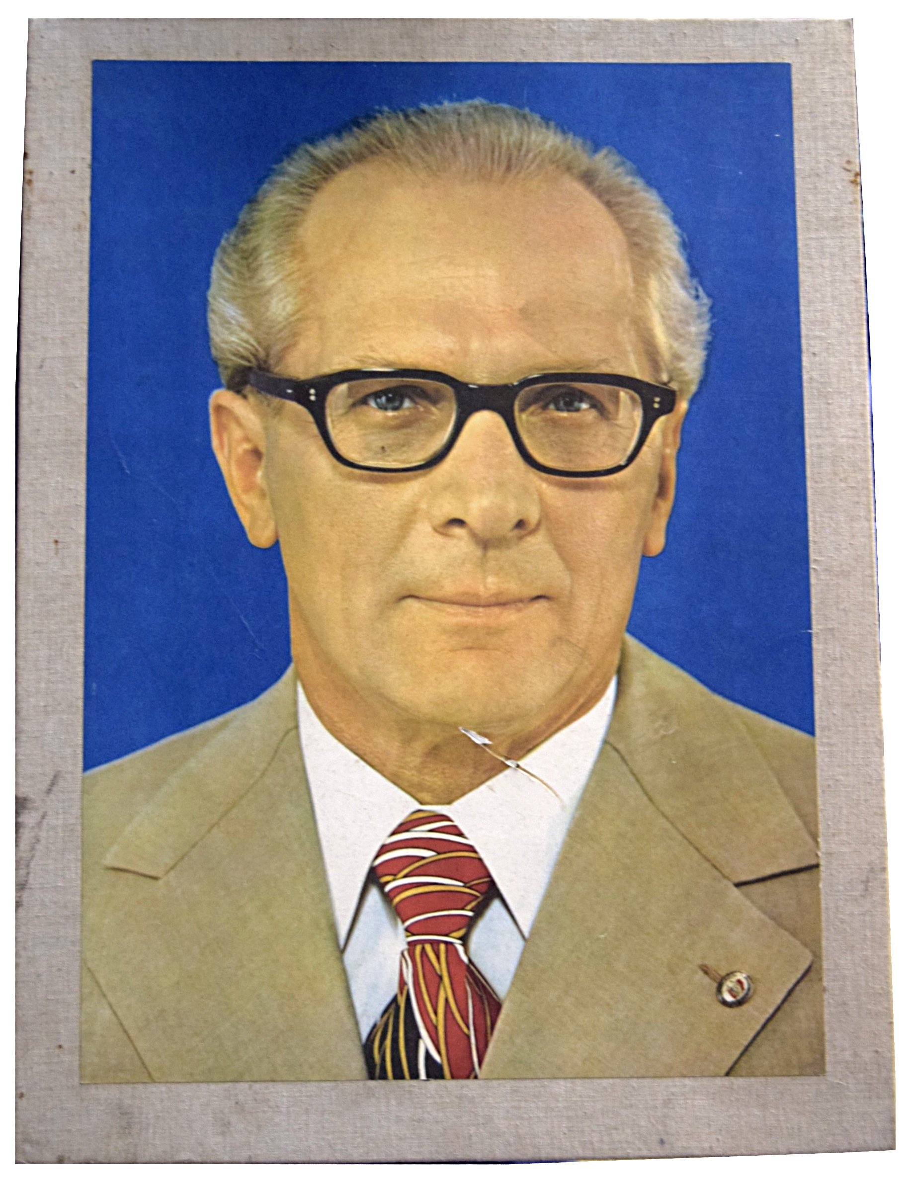 Portrait Erich Honecker (Museum Eberswalde CC BY-NC-ND)