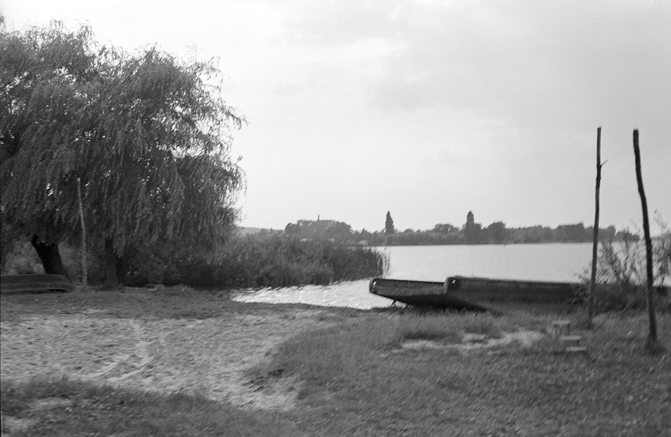 Deetz, Blick über die Havel auf Deetz (Heimatverein "Alter Krug" Zossen e.V. CC BY-NC-SA)