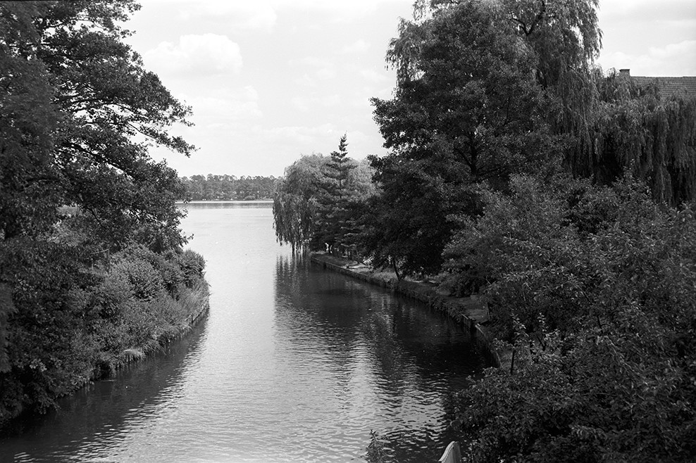 Grünheide, Ortsansicht 1 Grünheide von Wasser umgeben (Heimatverein "Alter Krug" Zossen e.V. CC BY-NC-SA)
