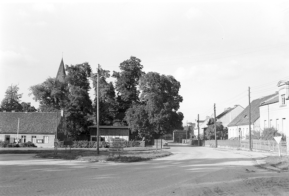 Güterfelde, Ortsansicht 2 (Heimatverein "Alter Krug" Zossen e.V. CC BY-NC-SA)