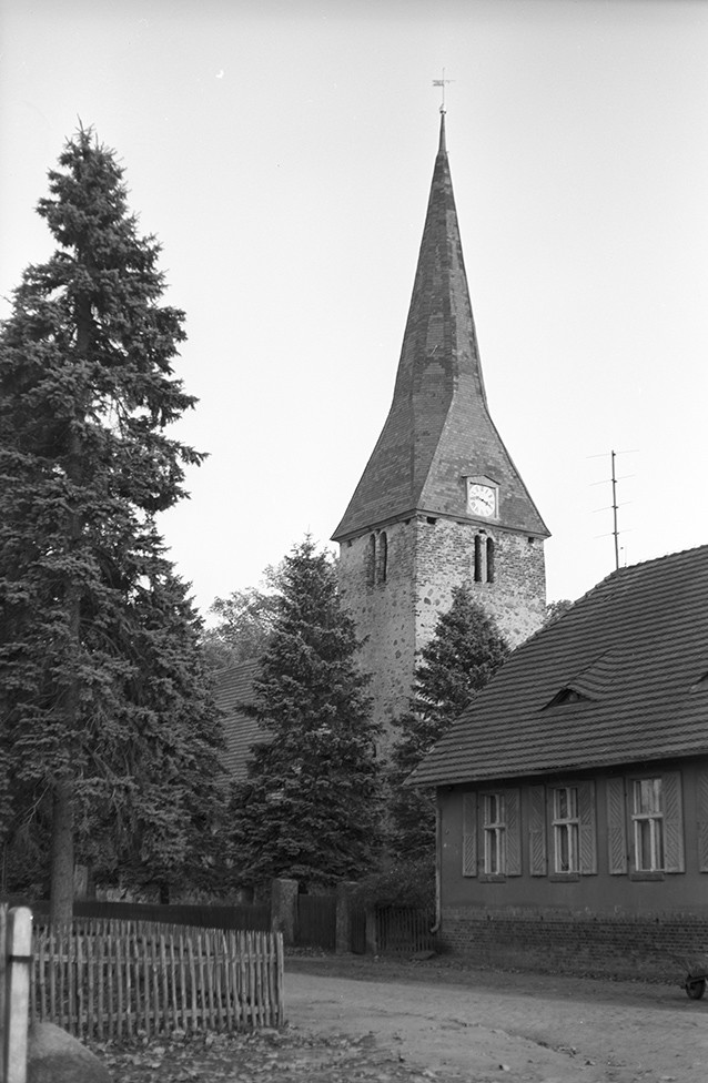 Kasel-Golzig, Dorfkirche Ansicht 1 (Heimatverein "Alter Krug" Zossen e.V. CC BY-NC-SA)