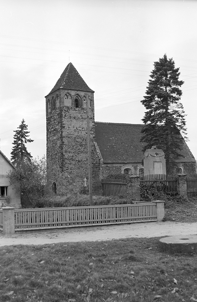 Kreblitz, Dorfkirche Ansicht 1 (Heimatverein "Alter Krug" Zossen e.V. CC BY-NC-SA)