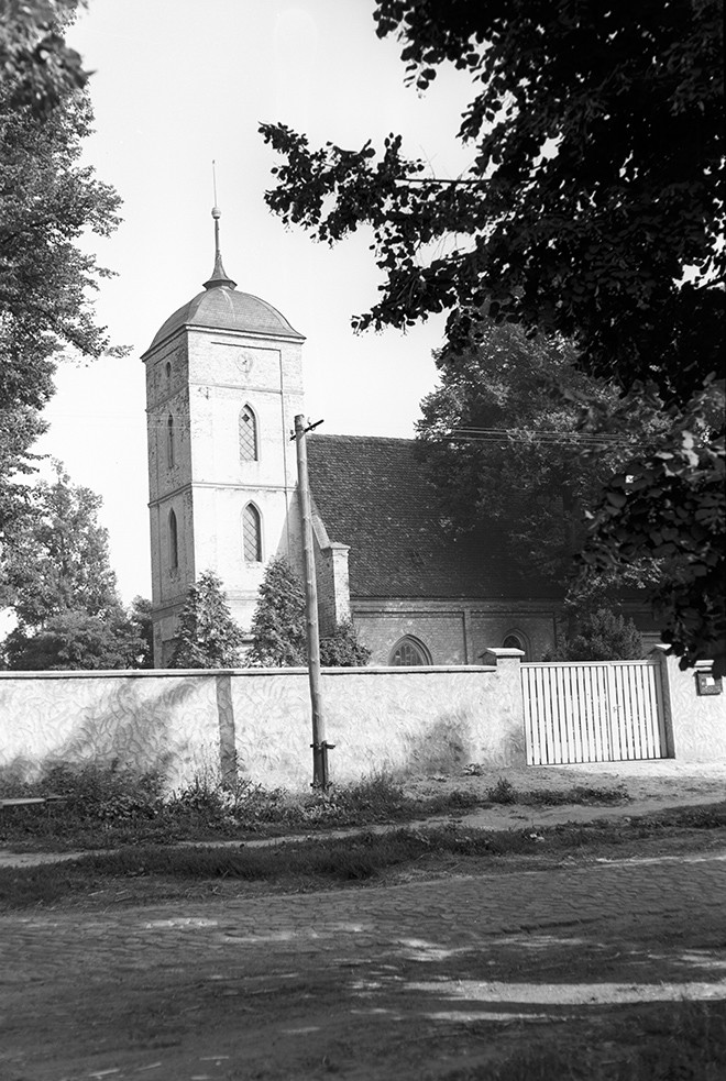 Zachow, Ev. Kirche Gutenpaaren Ortsansicht (Heimatverein "Alter Krug" Zossen e.V. CC BY-NC-SA)
