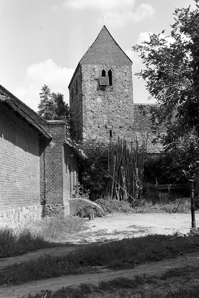 Selchow (Schönefeld), Dorfkirche Ansicht 1 (Heimatverein "Alter Krug" Zossen e.V. CC BY-NC-SA)