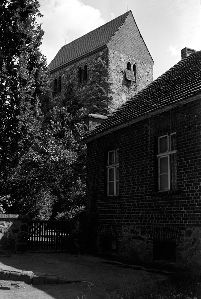 Selchow (Schönefeld), Dorfkirche Ansicht 2 (Heimatverein "Alter Krug" Zossen e.V. CC BY-NC-SA)