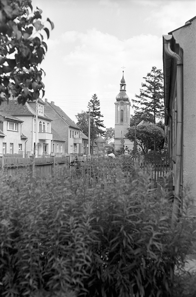 Neu Zittau, Ortsansicht 5 mit Dorfkirche 2 (Heimatverein "Alter Krug" Zossen e.V. CC BY-NC-SA)